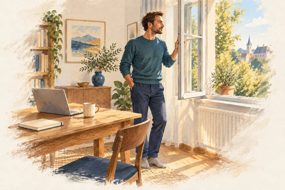 Illustration zum fiktiven Beispiel Jonas, 34
